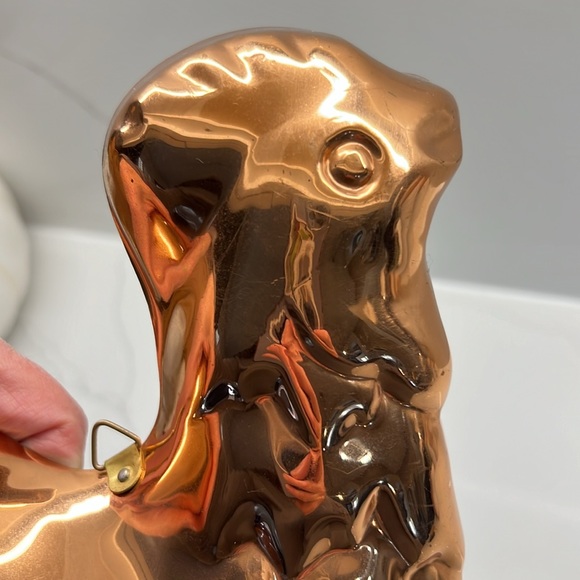 Vintage Rooster Copper Kitchen Mold Tin Lined, Made in Portugal farmhouse decor - Picture 12 of 14